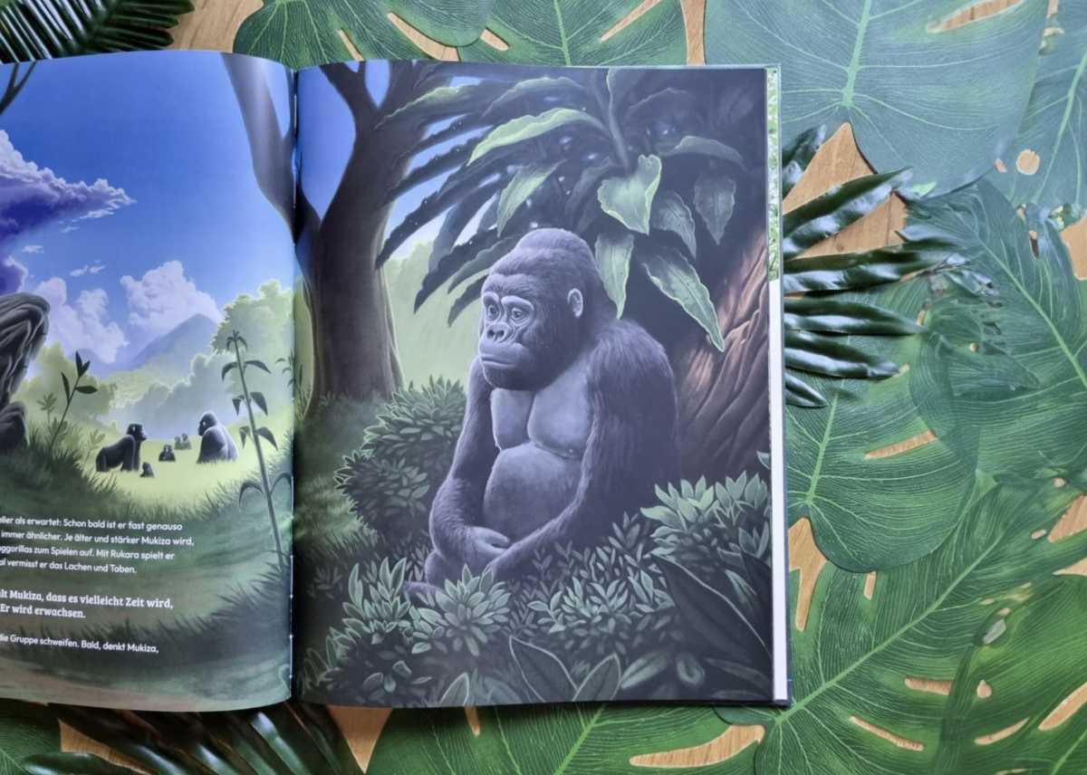 🦍🌿 Mukiza - Die wahre Geschichte eines Berggorillas 🌿🦍