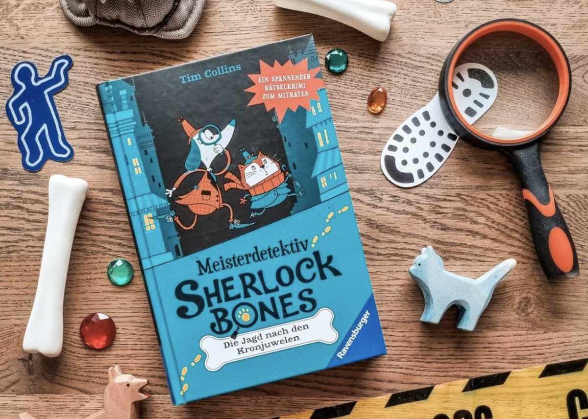 🔎🐕 Meisterdetektiv Sherlock Bones - Die Jagd nach den Kronjuwelen 🐈🔍