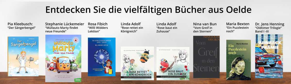 Oelder Bücher unter´m Weihnachtsbaum