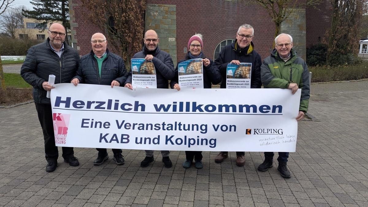 Podiumsdiskussion am 5. Februar im Pfarrheim St. Joseph