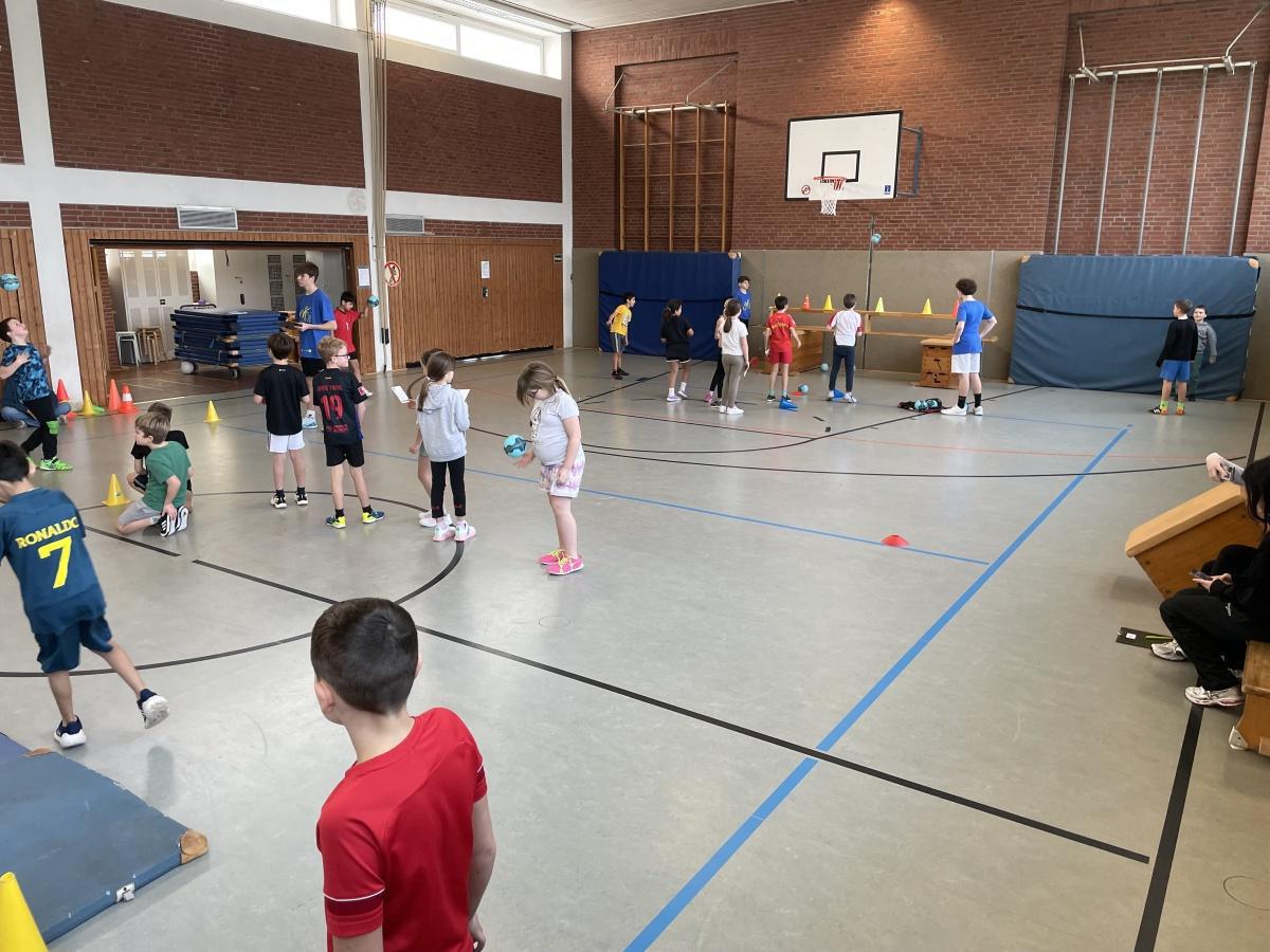 Handballtag an der Von-Ketteler-Schule Oelde