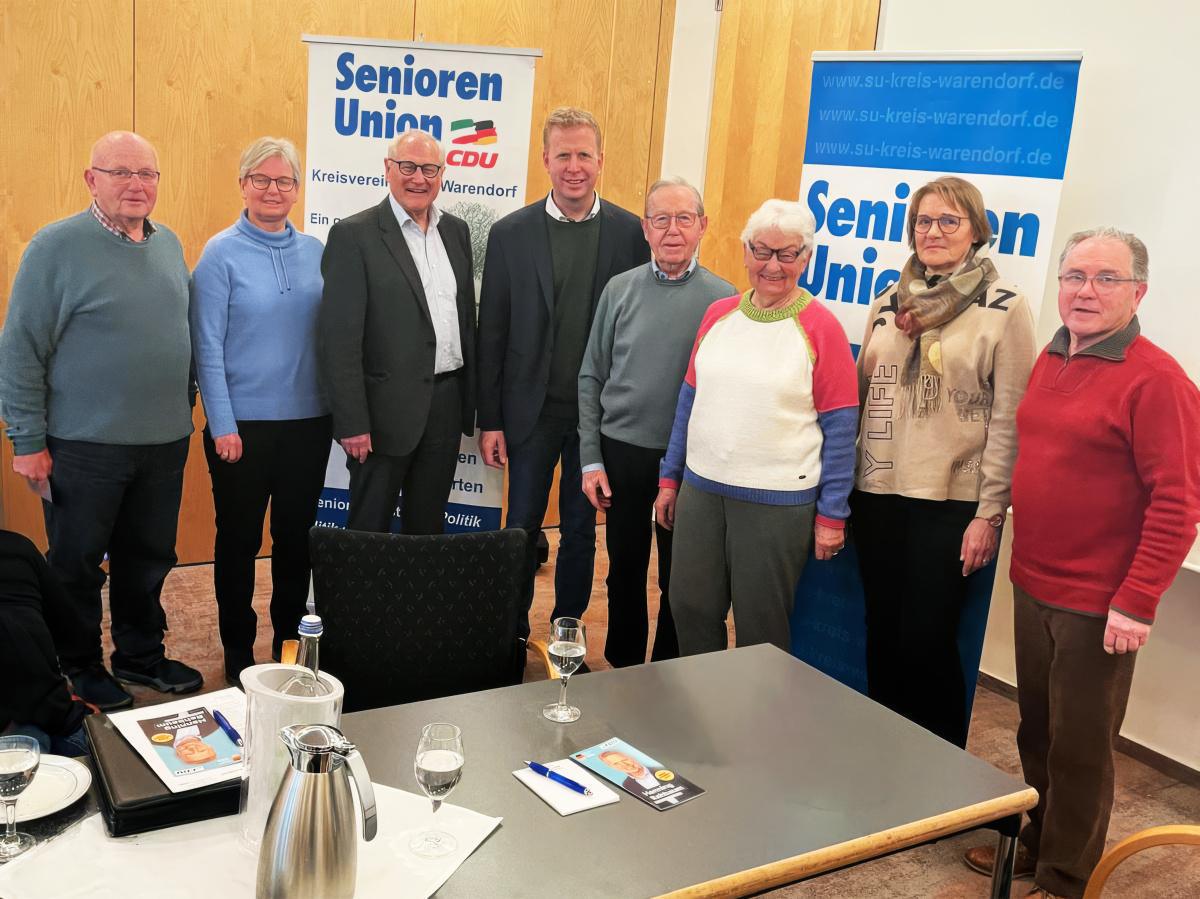 Henning Rehbaum MdB zu Gast bei der Kreisvorstandssitzung der Senioren Union