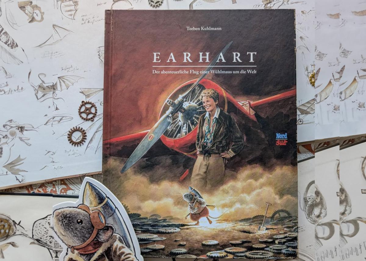 🐀🛩️ Earhart - Der abenteuerliche Flug einer Wühlmaus um die Welt ⚙️🌍