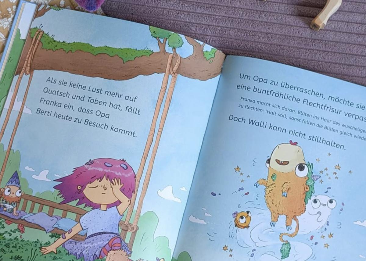 🦄🌪 Walli und der Wirbelwind 🌸🌼 🦄🌪 Walli und der Wirbelwind 🌸🌼