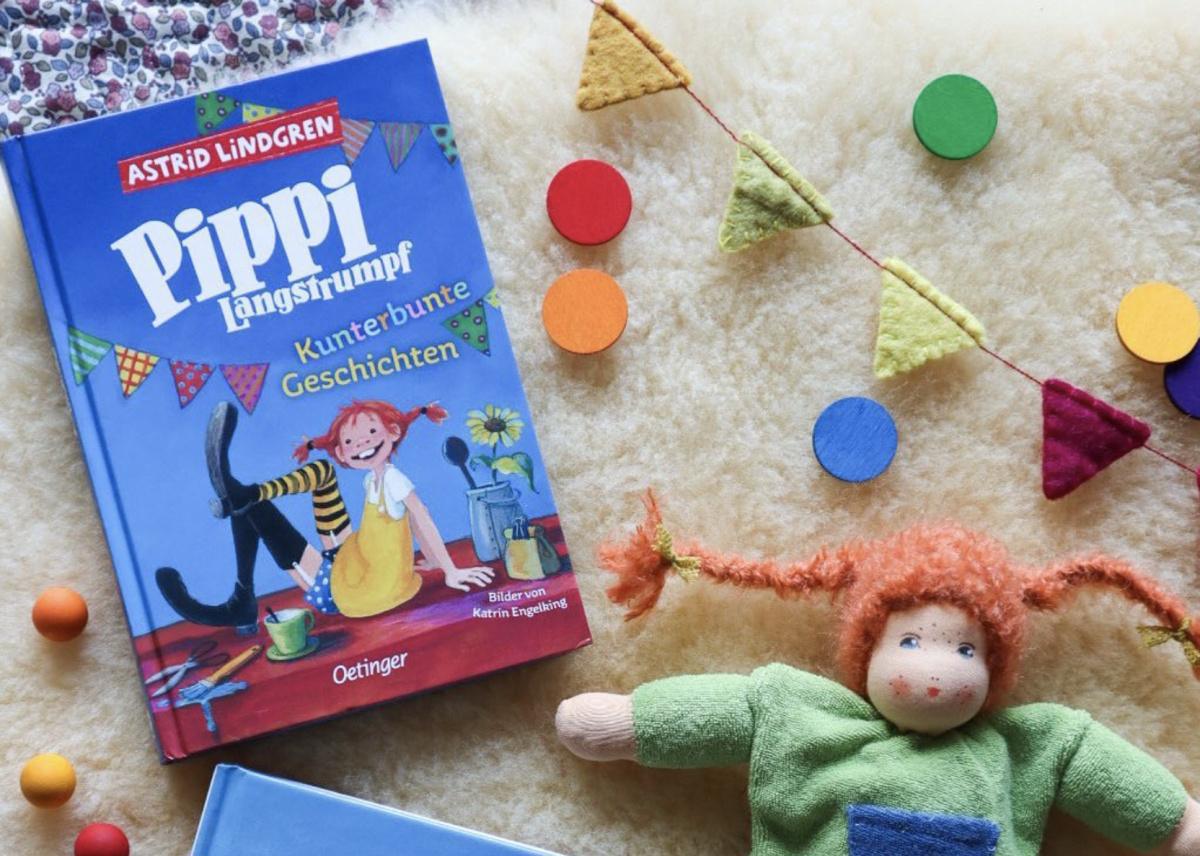 🎠🌻 Erstes Lesen mit Pippi Langstrumpf 🐒