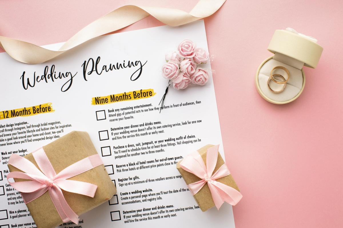 Checkliste für die Hochzeitsplanung – Von der Verlobung bis zur Feier