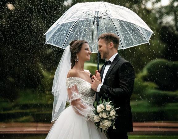 Wetter-Notfallplan für die Hochzeit: Was tun, wenn das Wetter nicht mitspielt? ☔💍