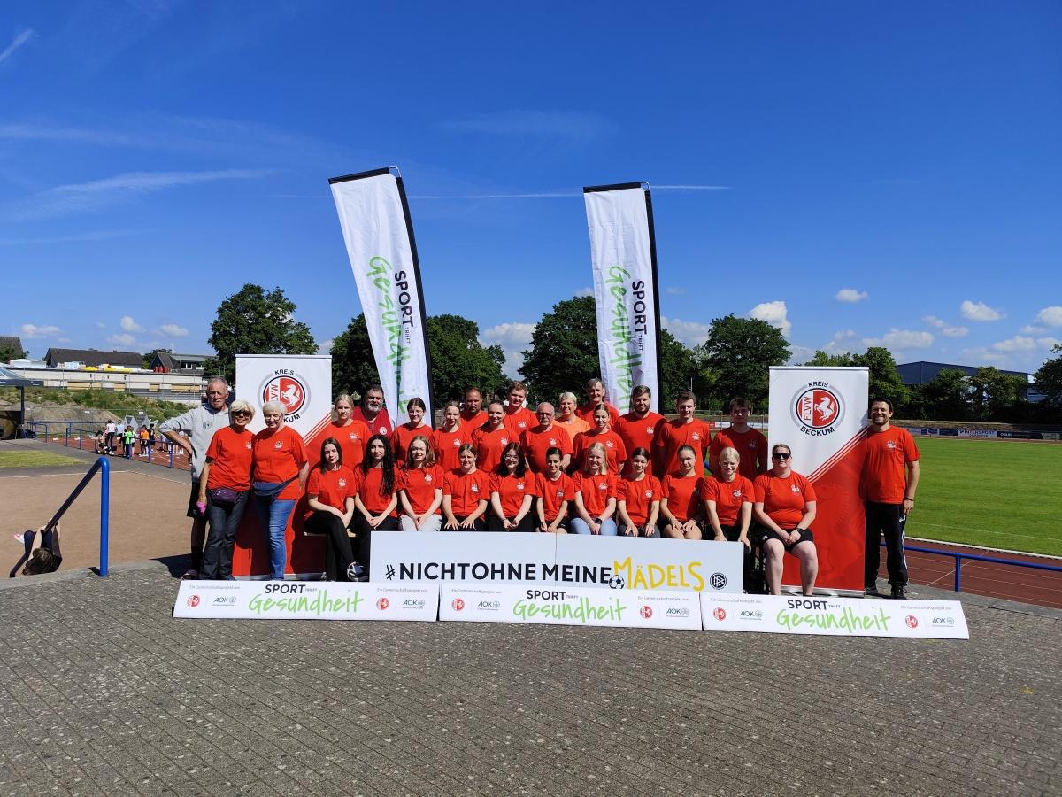 Erfolgreiche Mädchen-Fußball-Woche im Kreis Beckum