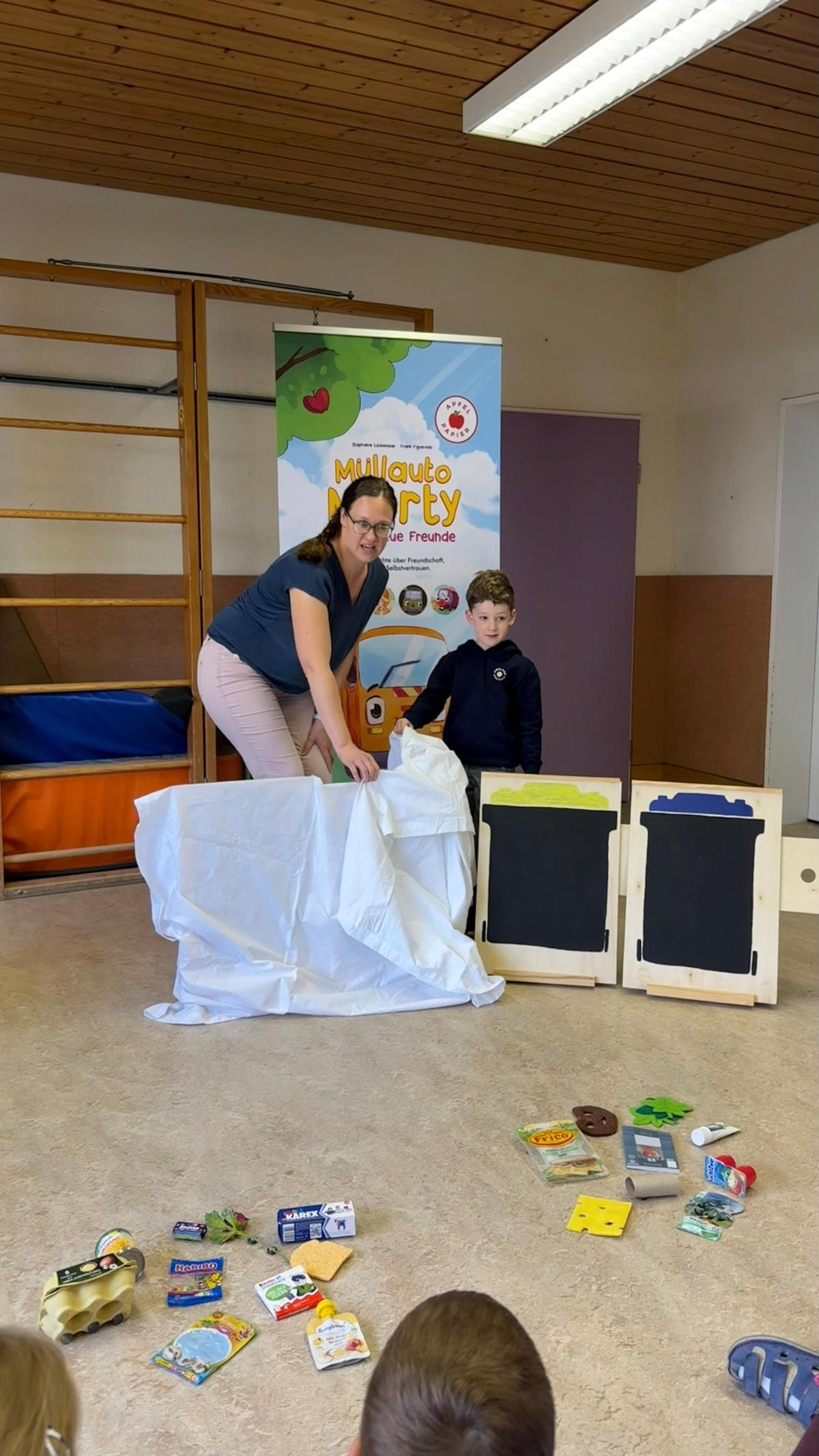 Müllwoche im Marienkindergarten 