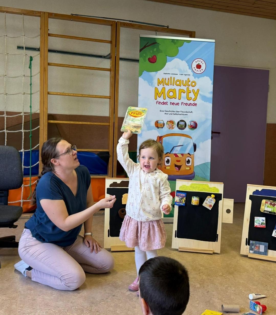 Müllwoche im Marienkindergarten 