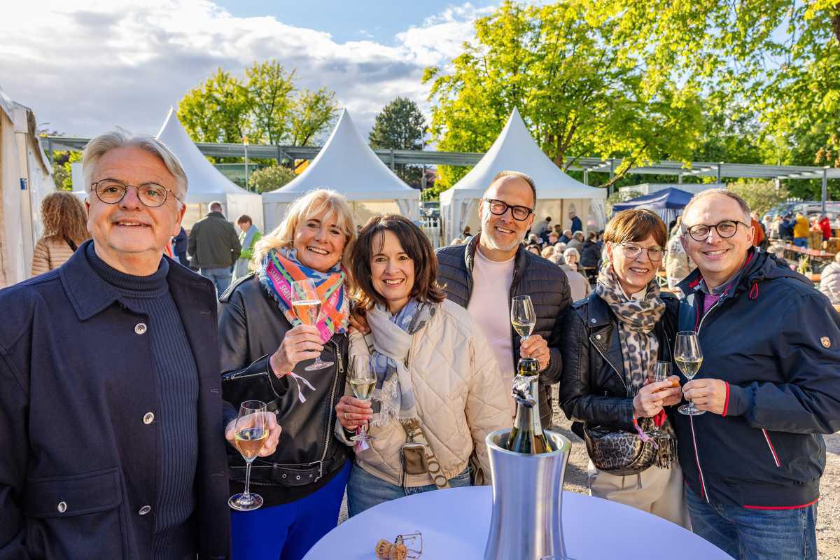 Winzerfestival - Anna Stratmann darf in die Lüfte steigen