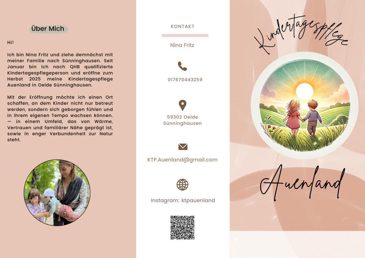 Neueröffnung: Willkommen in der Kindertagespflege Auenland 