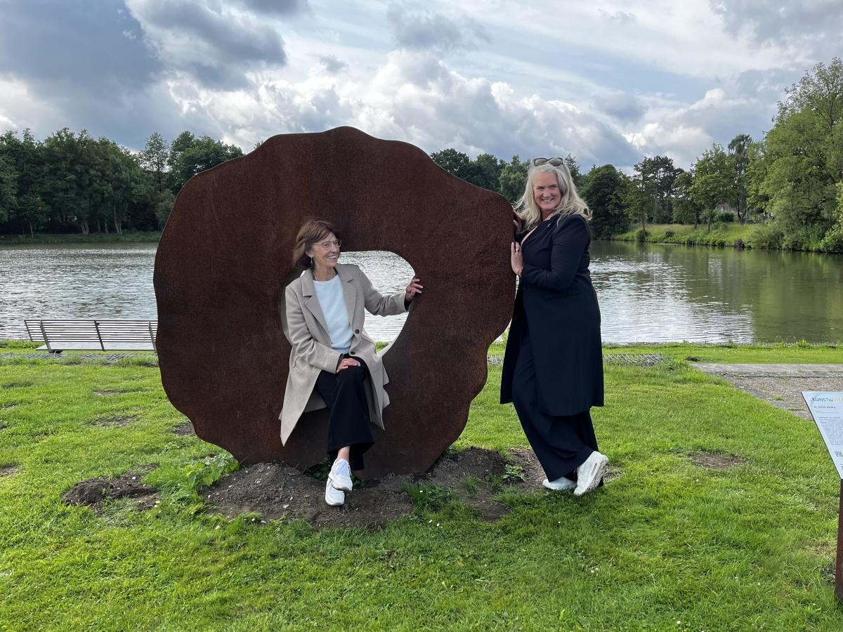 Skulptur Ulrich Möckels bleibt dem Vier-Jahreszeiten-Park erhalten 