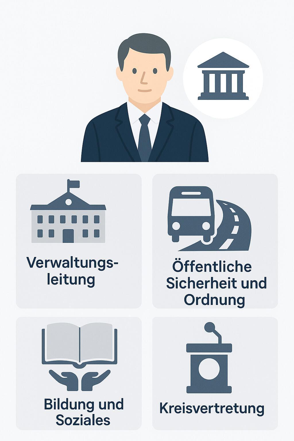 Was macht eigentlich ein Landrat oder eine Landrätin? Was macht eigentlich ein Landrat oder eine Landrätin?