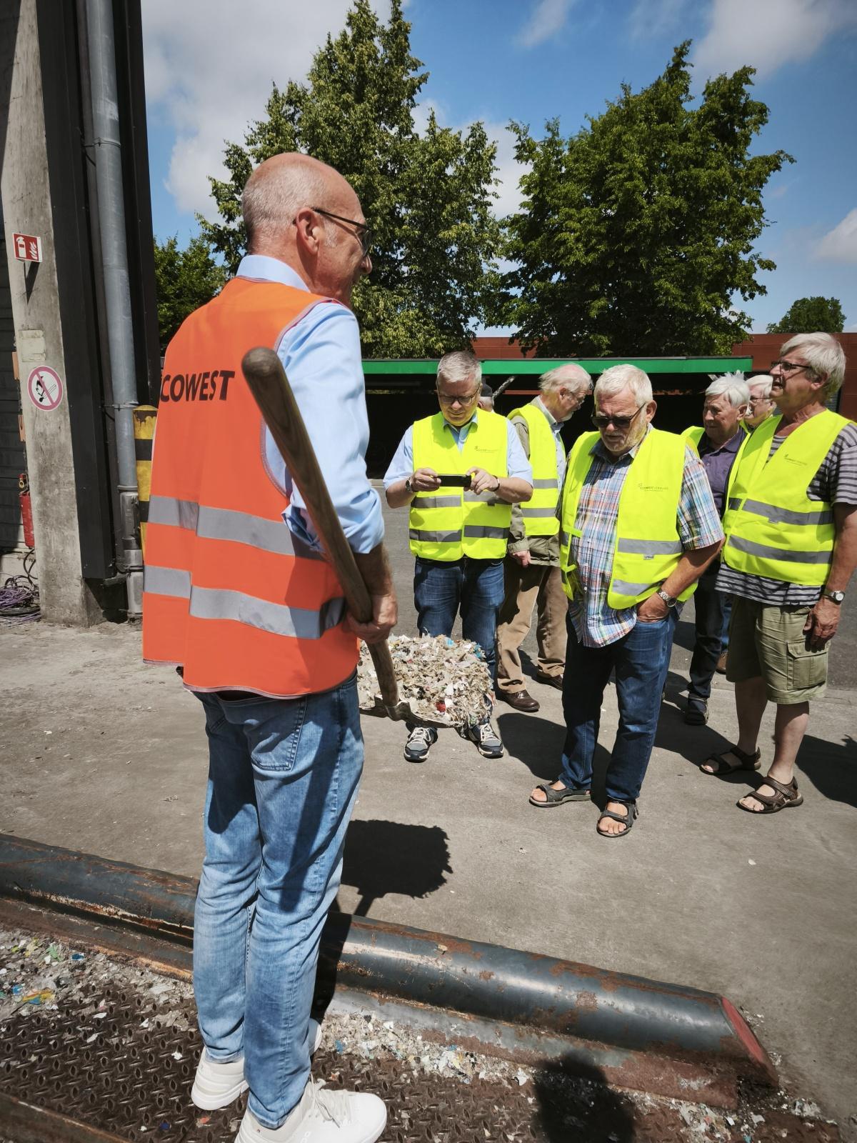 Vom Abfall zum Ersatzbrennstoff – Führung gibt spannende Einblicke
