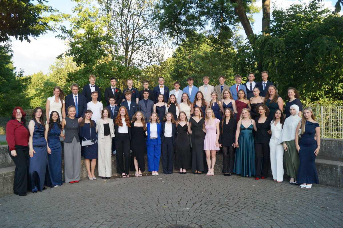 Vergabe der Abiturzeugnisse an der Gesamtschule