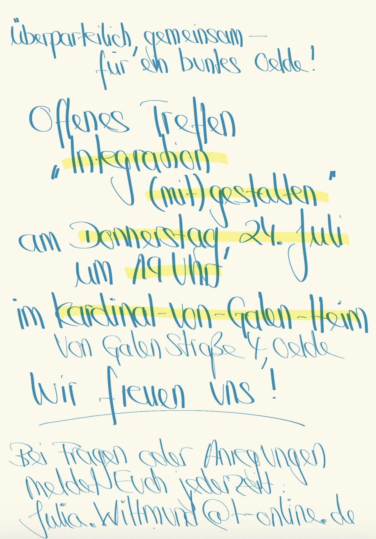 Integration aktiv (mit)gestalten