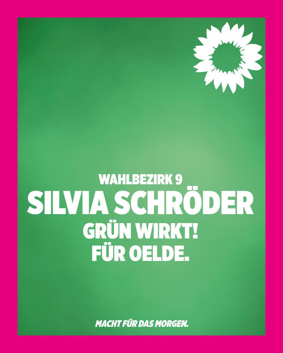 Silvia Schröder - Ihre Kandidatin in WBZ 09