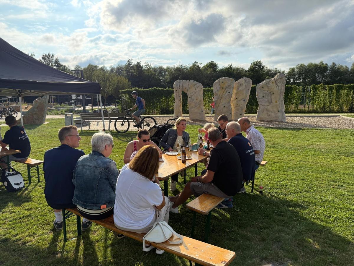 CDU-Oelde lud ein zum „Schnack“ – Gelungene Veranstaltung auf der Freizeitanlage am Bergeler Weg