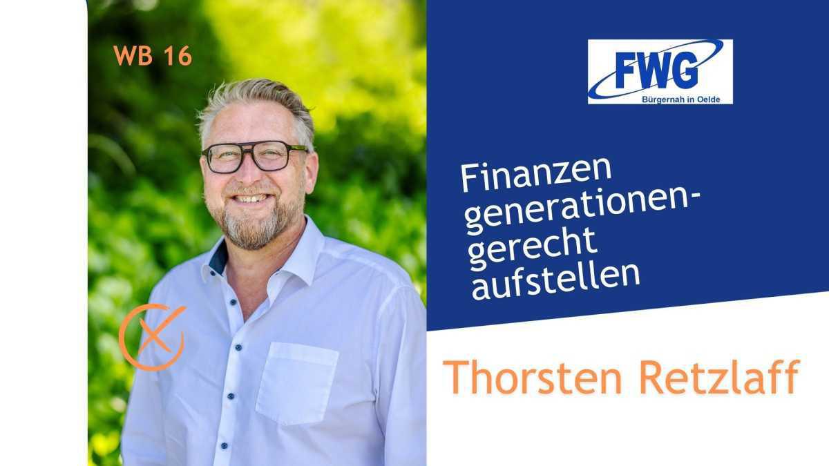 Thorsten Retzlaff - Ihr Kandidat für den WB16 Thorsten Retzlaff - Ihr Kandidat für den WB16