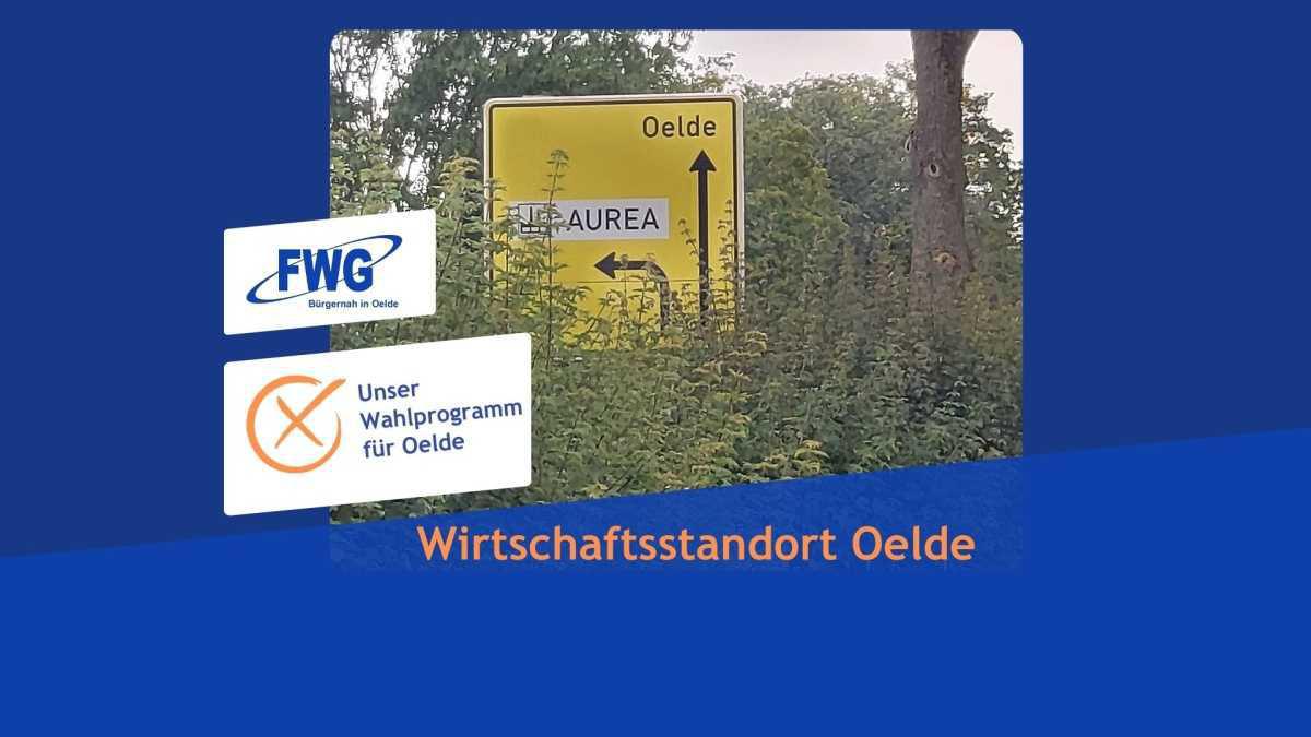 Unser Wahlprogramm für Oelde