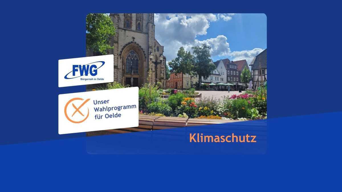 Unser Wahlprogramm für Oelde Unser Wahlprogramm für Oelde