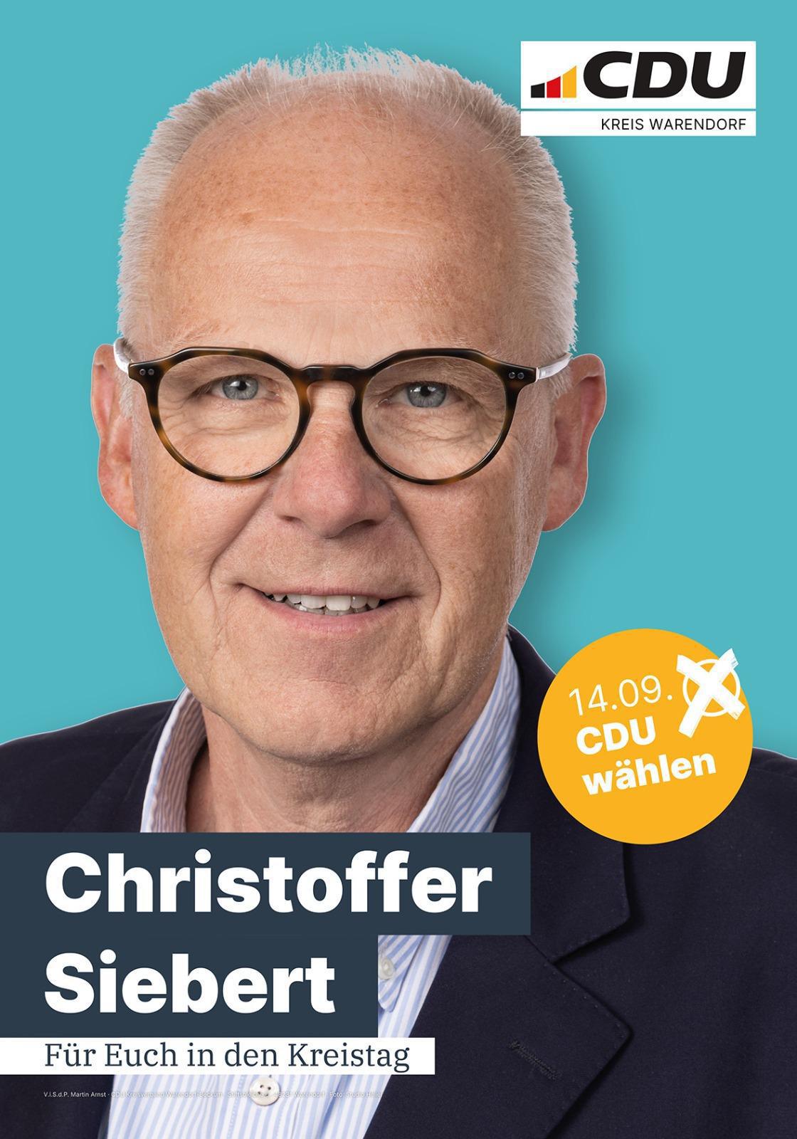 Unser Kreistagskandidat - Christoffer Siebert Unser Kreistagskandidat - Christoffer Siebert