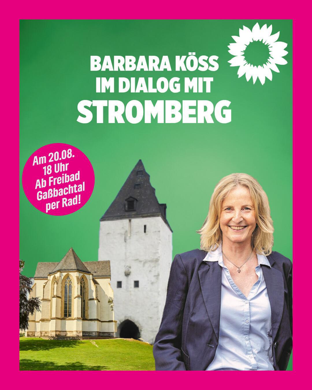 Barbara Köß im Dialog mit Stromberg am 20. August