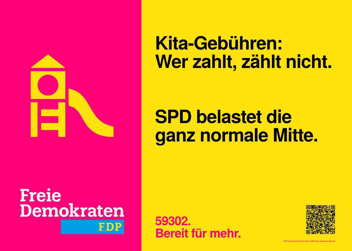 FDP Oelde Pressemitteilung vom 21.8.2025: Wer zahlt, zählt nicht - Oelder SPD belastet die normale Mitte. FDP Oelde Pressemitteilung vom 21.8.2025: Wer zahlt, zählt nicht - Oelder SPD belastet die normale Mitte.