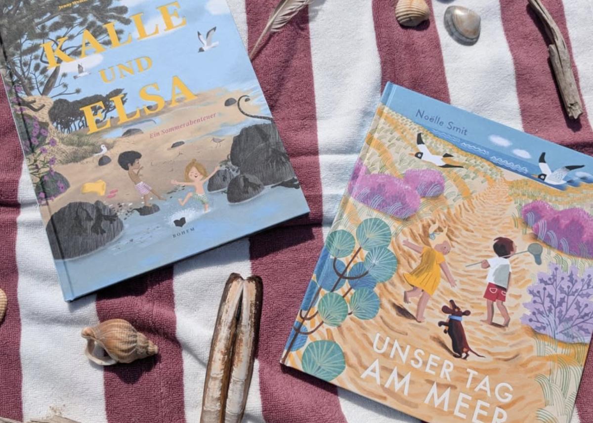 🏖 🌊 Bilderbücher am Strand 🐚🍦