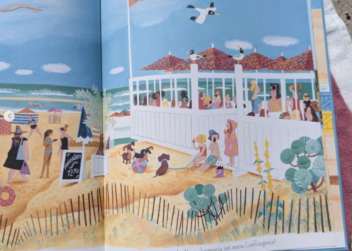 🏖 🌊 Bilderbücher am Strand 🐚🍦
