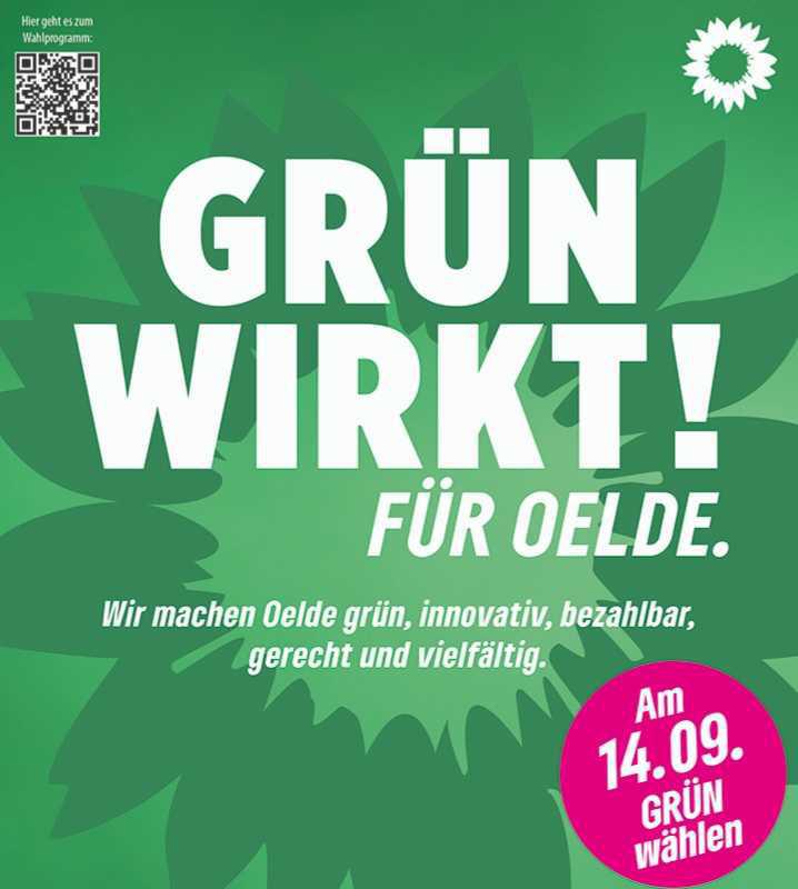 Grünes Wahlprogramm "Grün wirkt! Für Oelde." - kurz und knapp vorgestellt!