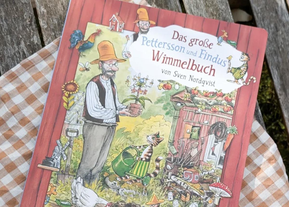 🌻🍎 Das große Pettersson und Findus Wimmelbuch 🍄🏕️ 🌻🍎 Das große Pettersson und Findus Wimmelbuch 🍄🏕️