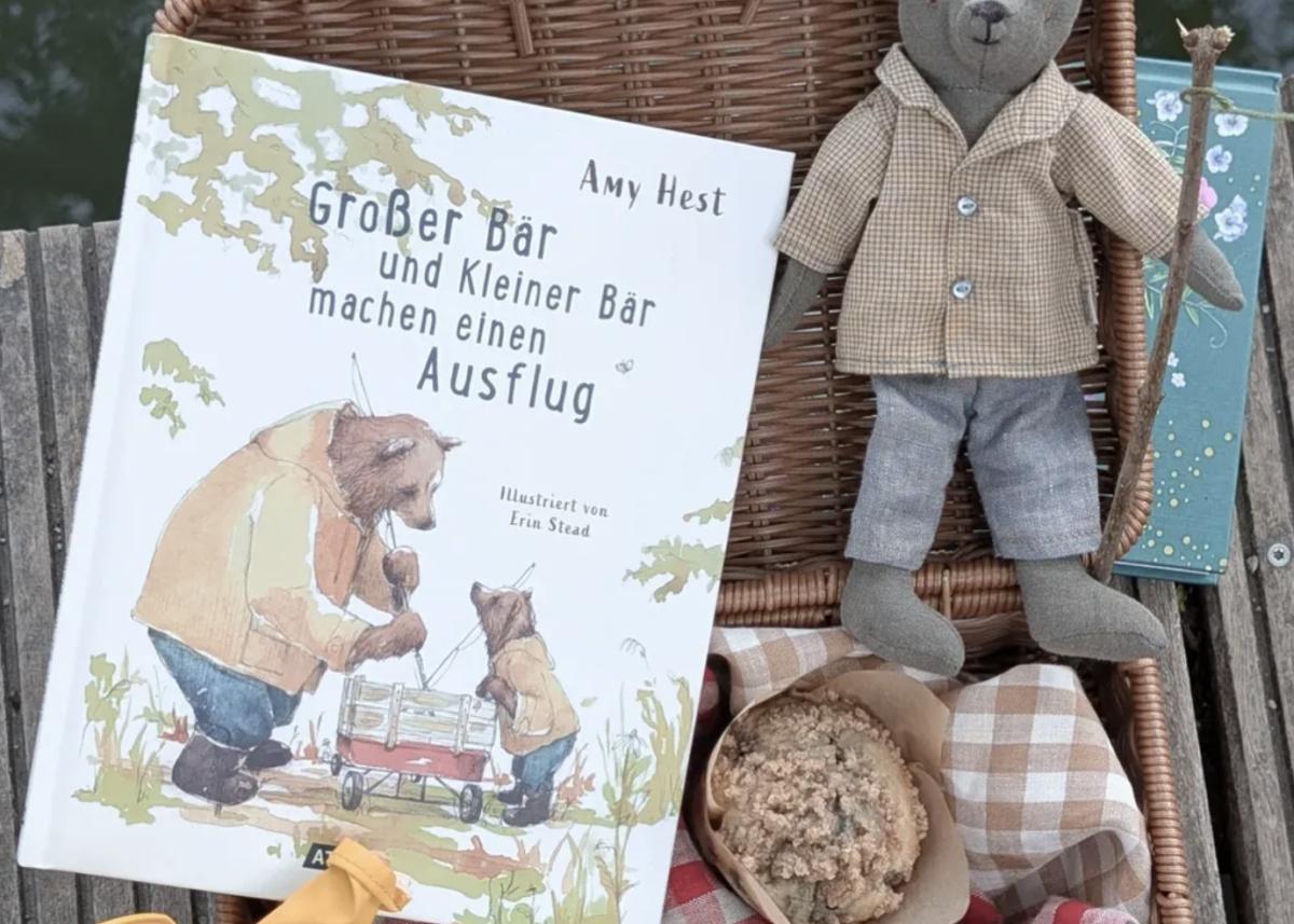 🐻🧁Großer Bär und kleiner Bär machen einen Ausflug 🎣🛶 🐻🧁Großer Bär und kleiner Bär machen einen Ausflug 🎣🛶