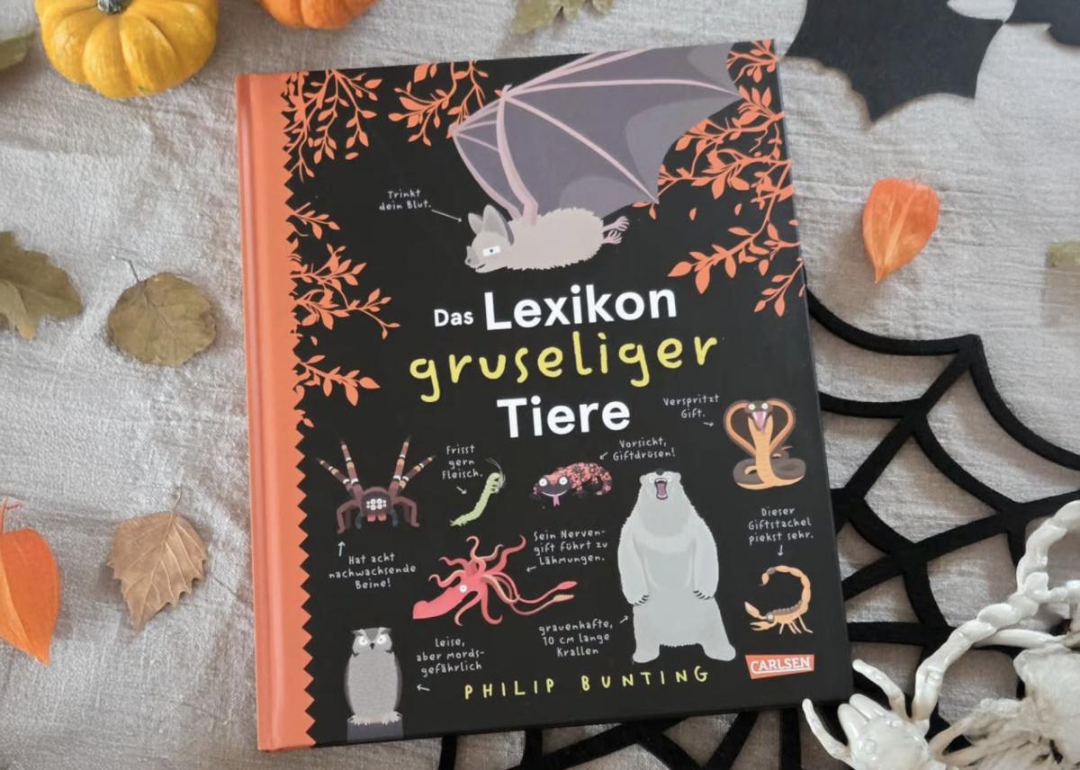 🕷🕸 Das Lexikon gruseliger Tiere 🐍🦂 🕷🕸 Das Lexikon gruseliger Tiere 🐍🦂