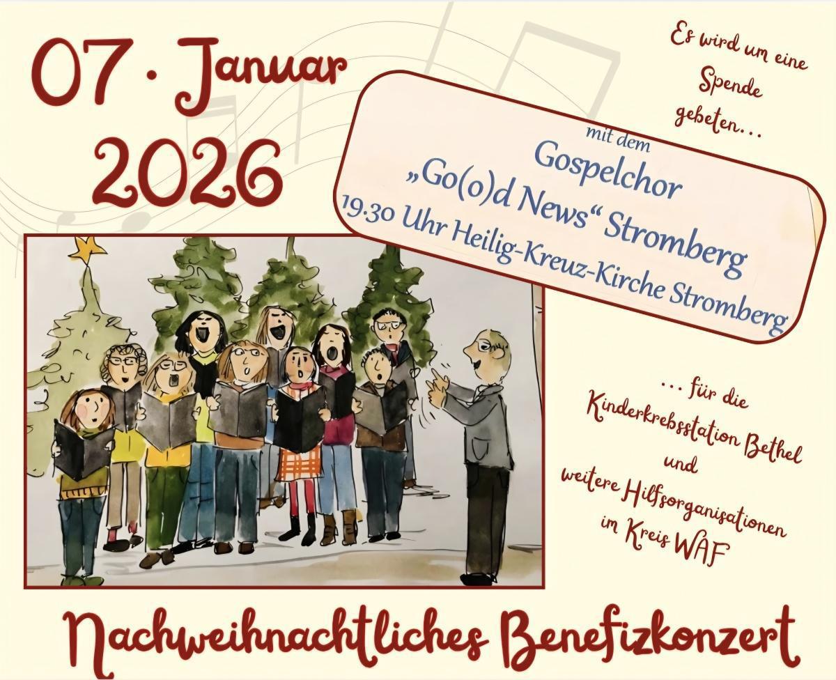 Gospelchor Go(o)d News - Benefizkonzert Gospelchor Go(o)d News - Benefizkonzert