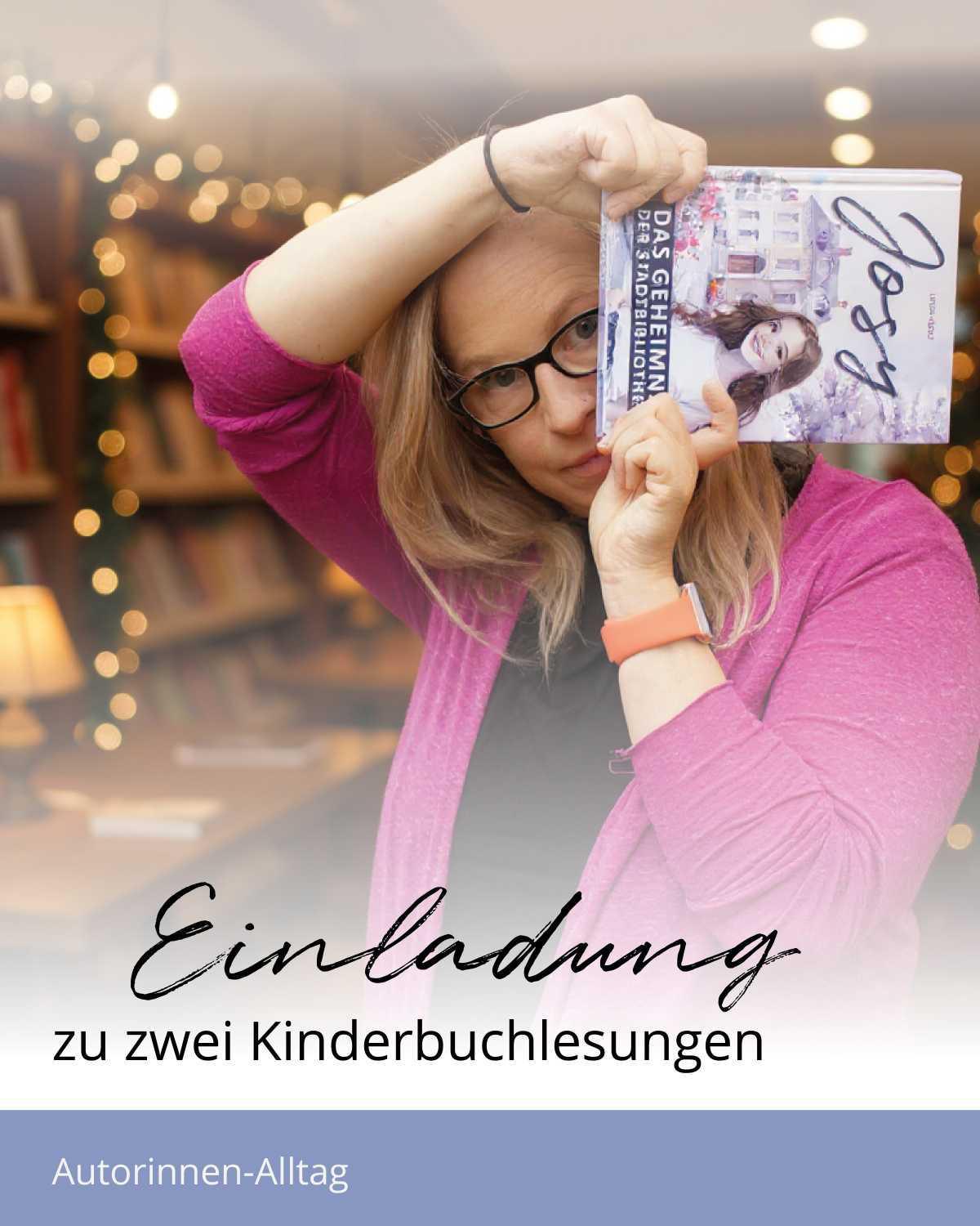 Kinderbuchlesung "Josy - Das Geheimnis der Stadtbibliothek"