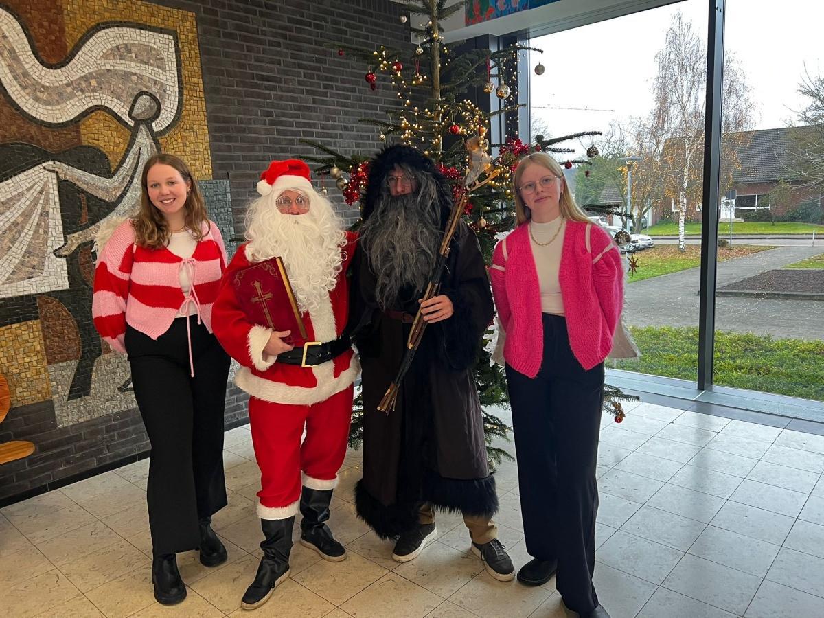 SV-Aktion brachte vorweihnachtliche Freude an den Düdingsweg SV-Aktion brachte vorweihnachtliche Freude an den Düdingsweg