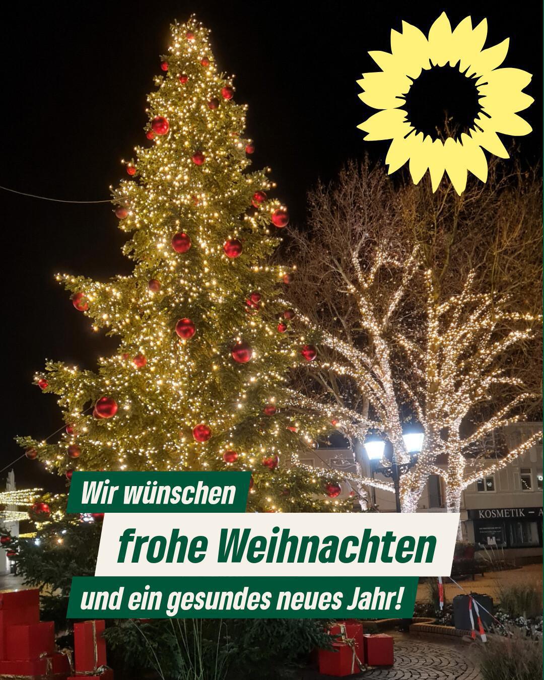 Weihnachtsgruß von Bündnis 90/Die Grünen Oelde Weihnachtsgruß von Bündnis 90/Die Grünen Oelde