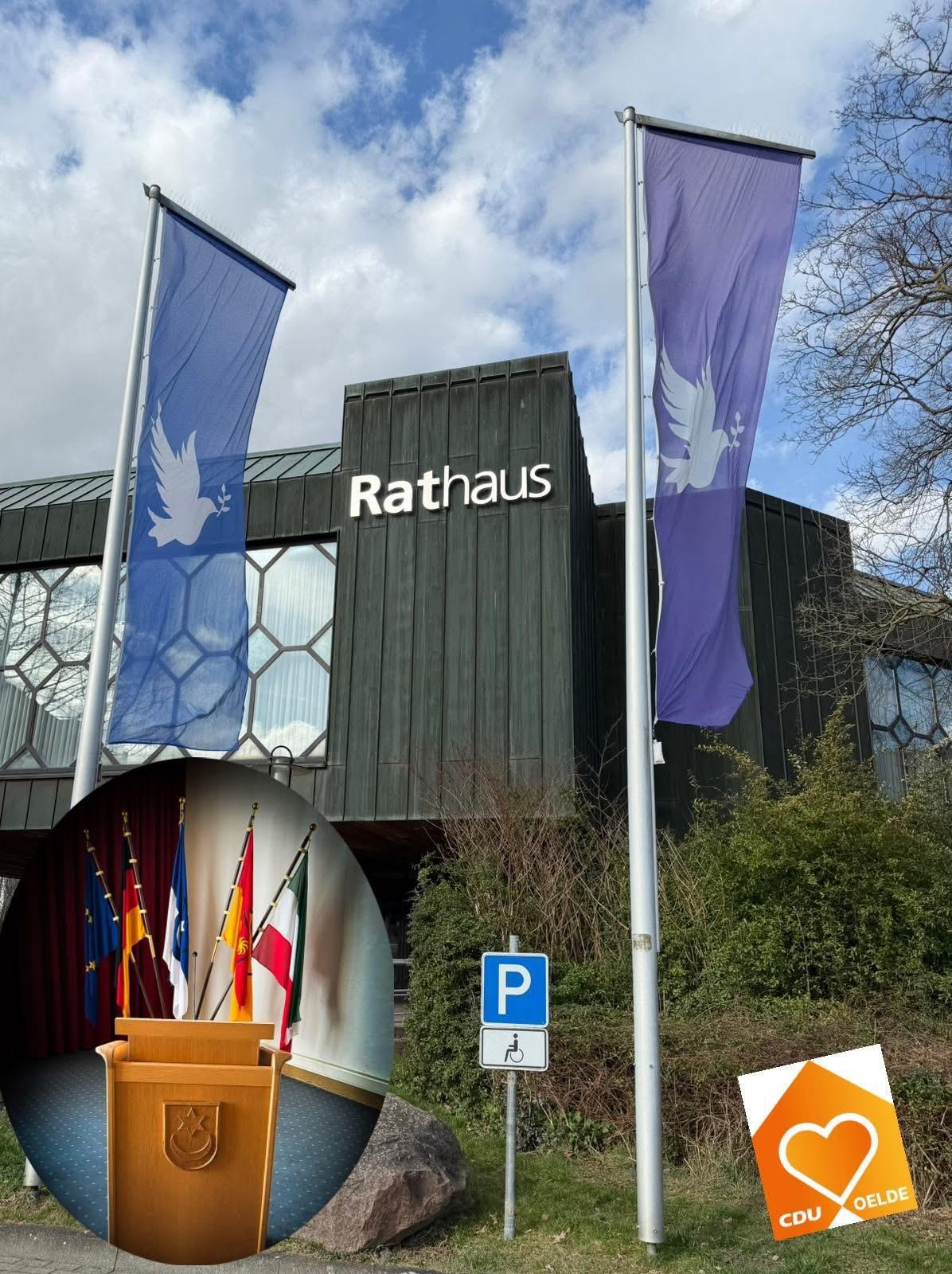Für Respekt, Sachlichkeit und Zusammenhalt in Oelde stehen CDU, SPD, Grünen, FWG, Volt, FDP und Linke