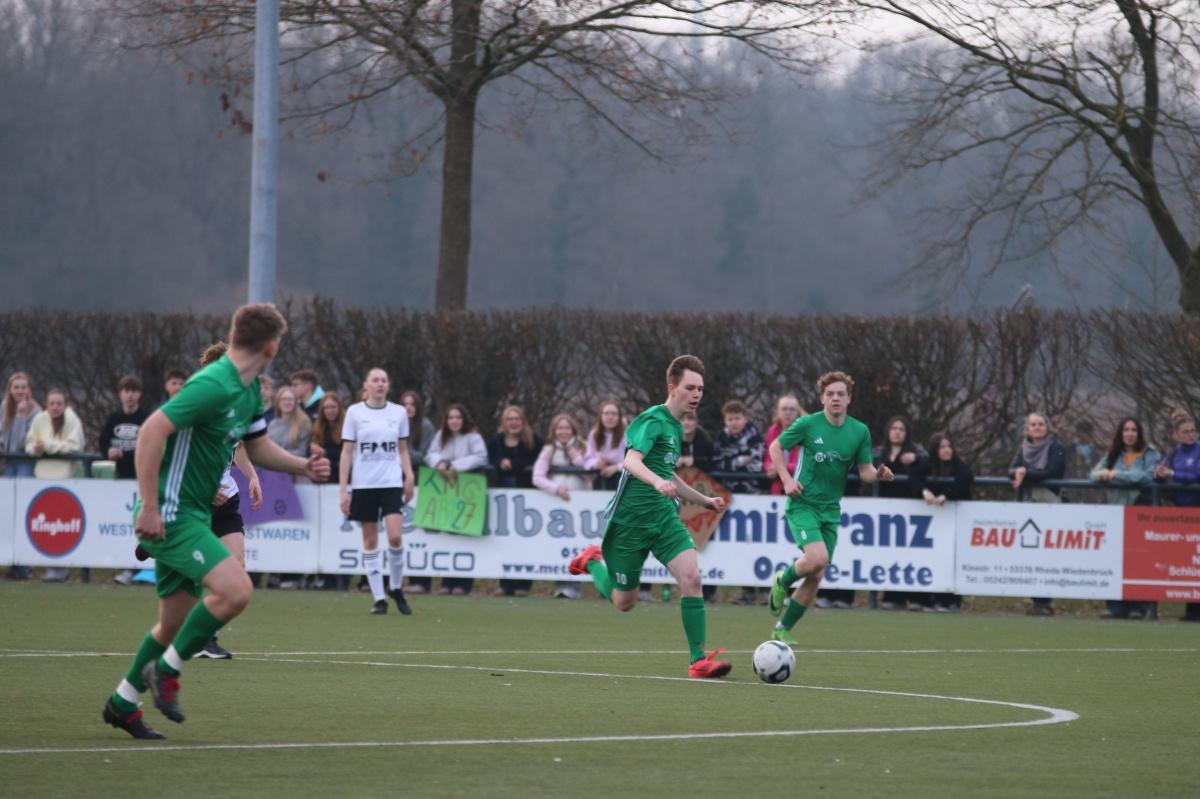 Spannendes Schul-Derby im Letter Sportpark