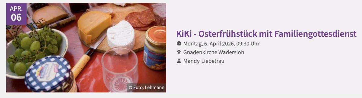 Ostermontag-Gottesdienst | Evangelisch in Oelde