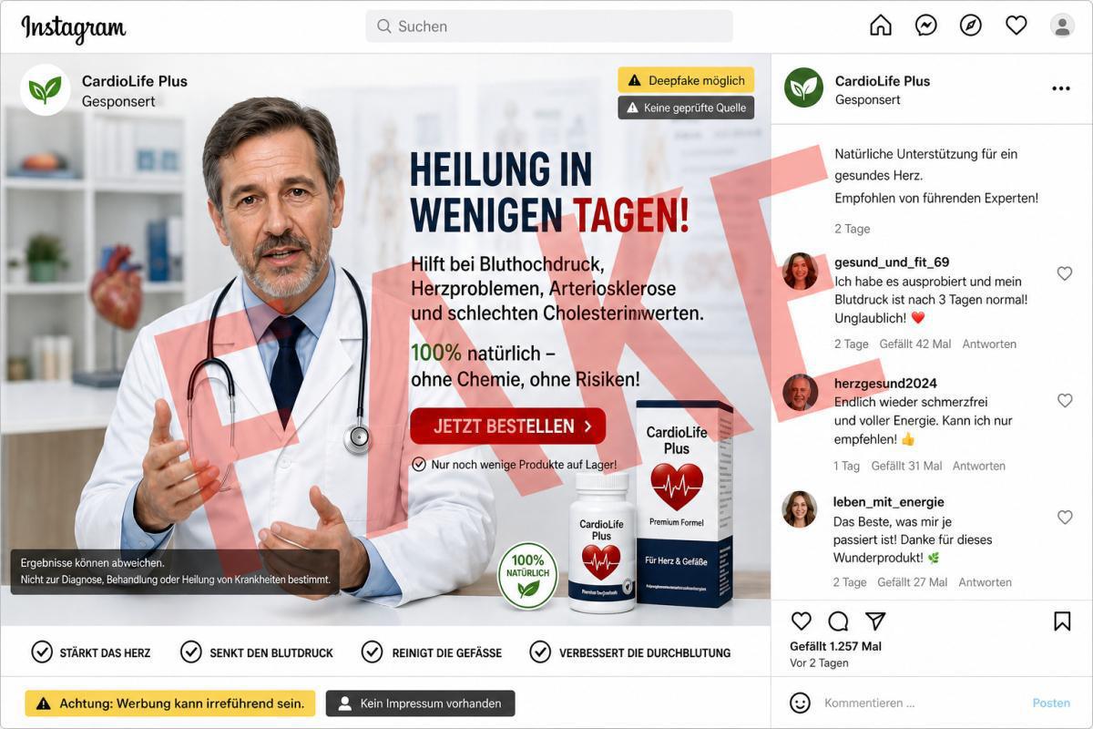 Gefälschte Gesundheit im Netz: Warum echte Beratung in den Apotheken vor Ort zählt