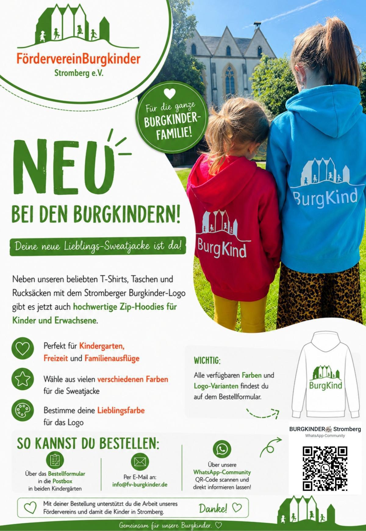 Neu bei den Burgkindern Neu bei den Burgkindern
