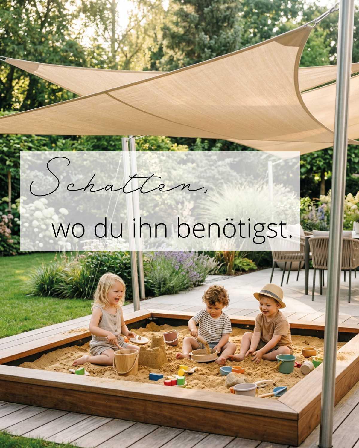 Maßgeschneiderter Sonnenschutz für entspannte Stunden im Freien