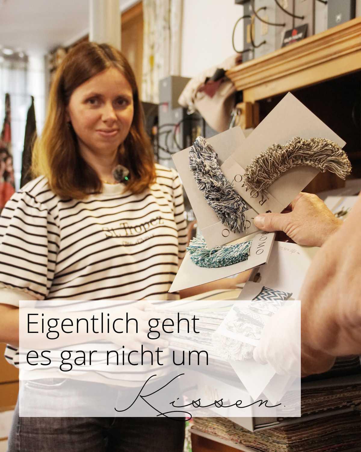 Eigentlich geht es gar nicht um Kissen..