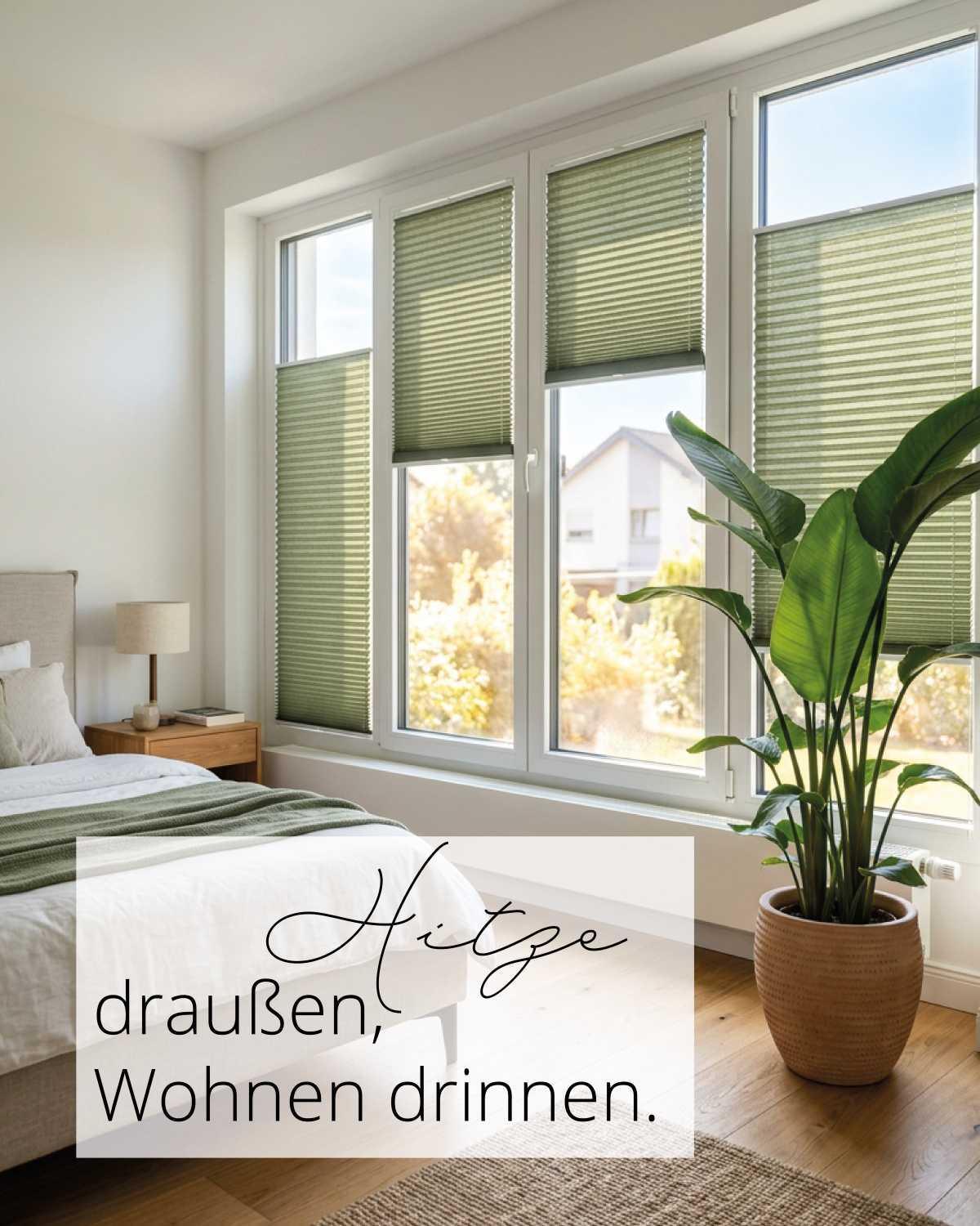 Hitzeschutz an deinen Fenstern