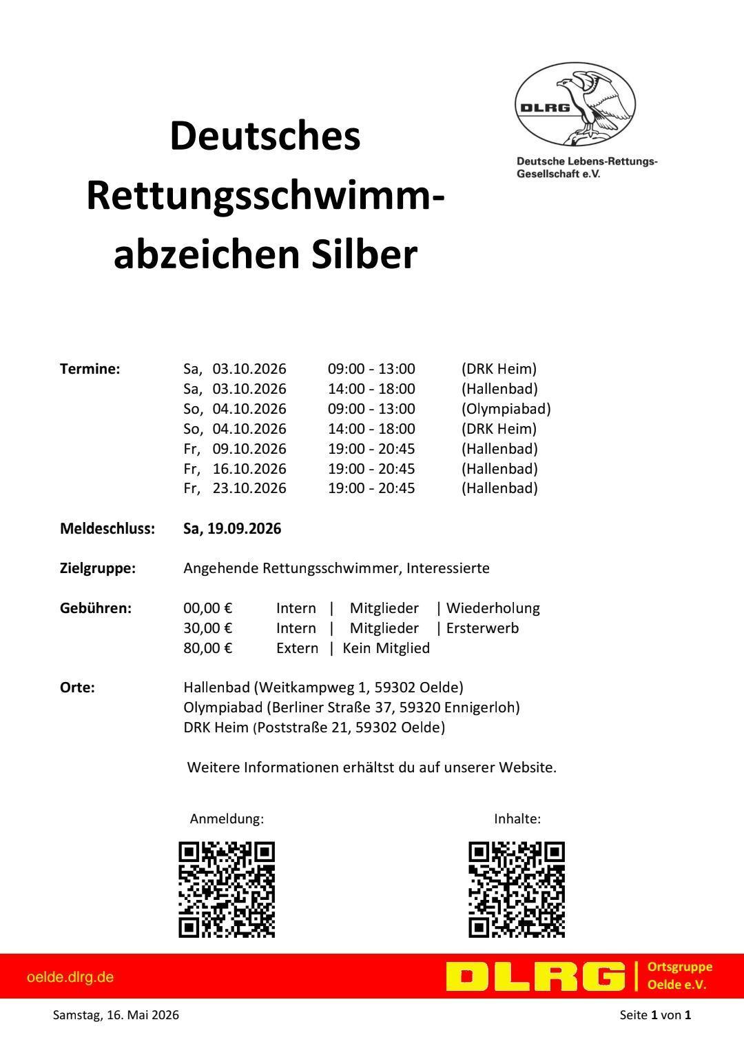 Deutsches Rettungsschwimmabzeichen