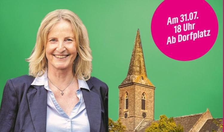 Barbara Köß im Dialog mit Sünninghausen am 31. Juli