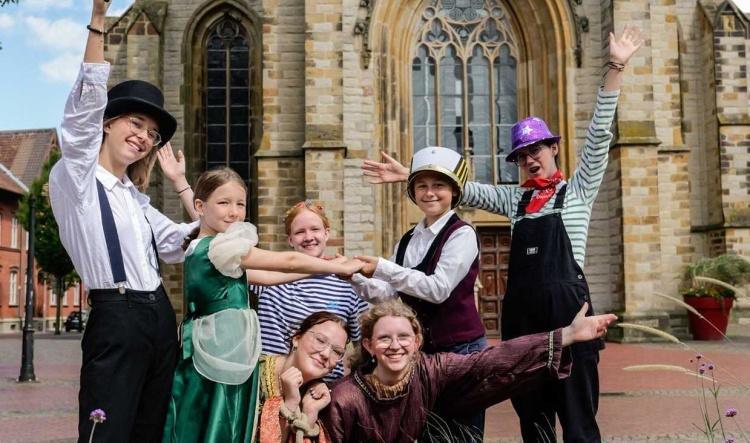 Sommer-Kinder-Theaterfest in der Innenstadt am 23. August